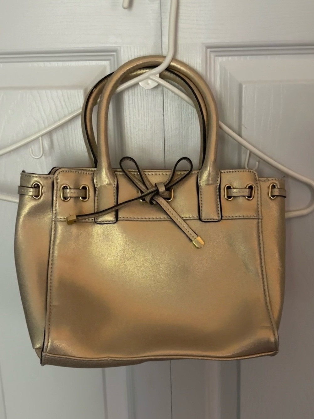 Liz Claiborne Metallic Gold Handbag